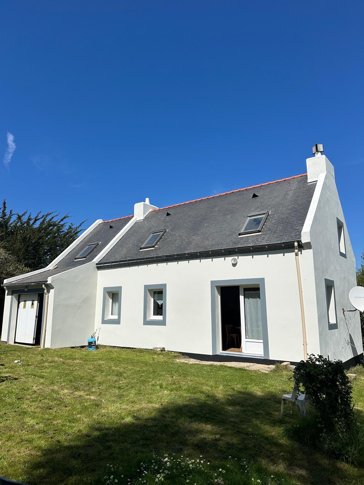 Rénovation de façade réalisée par Castel Renov Toiture