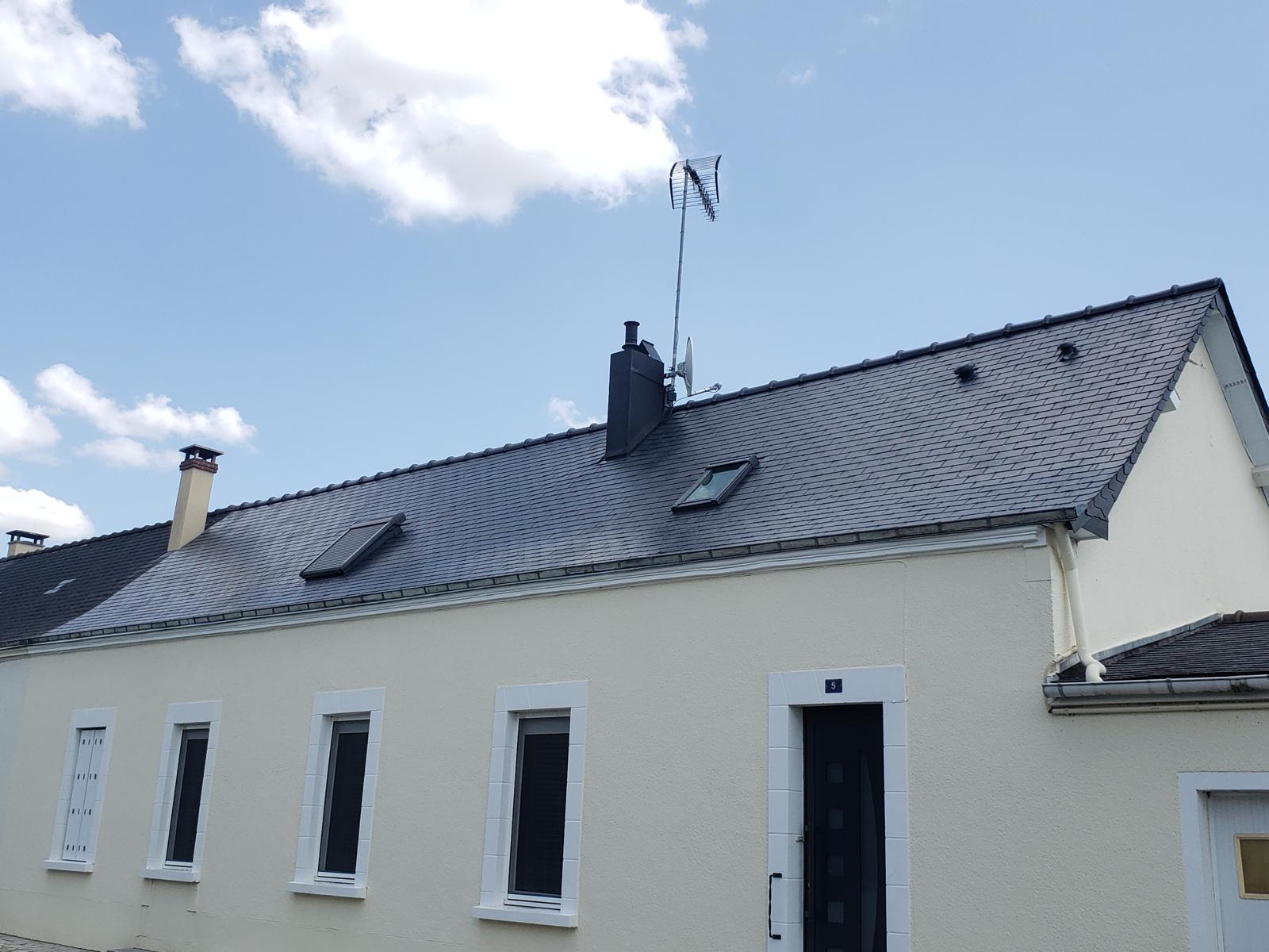 Toiture après rénovation
