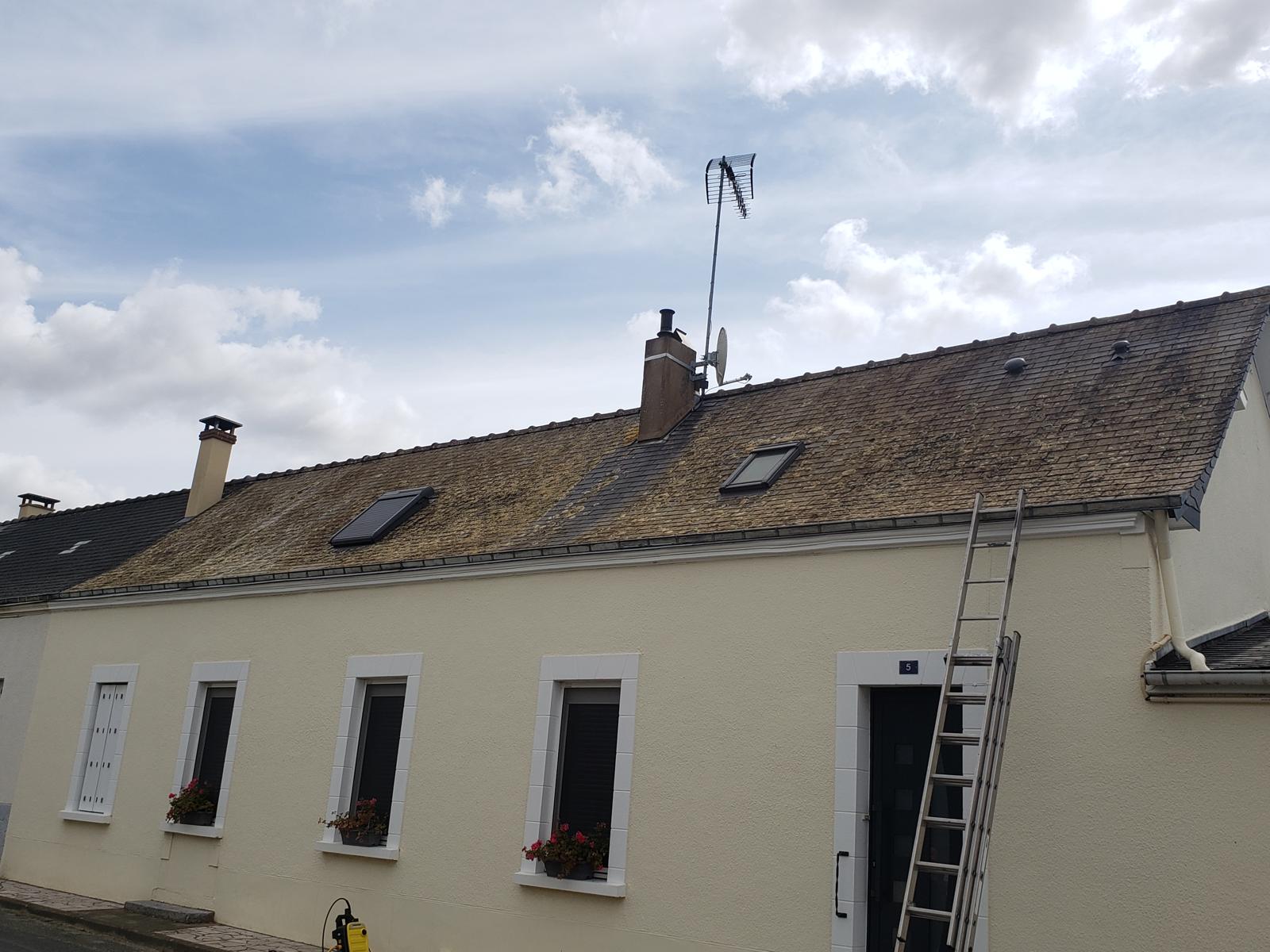 Toiture avant rénovation